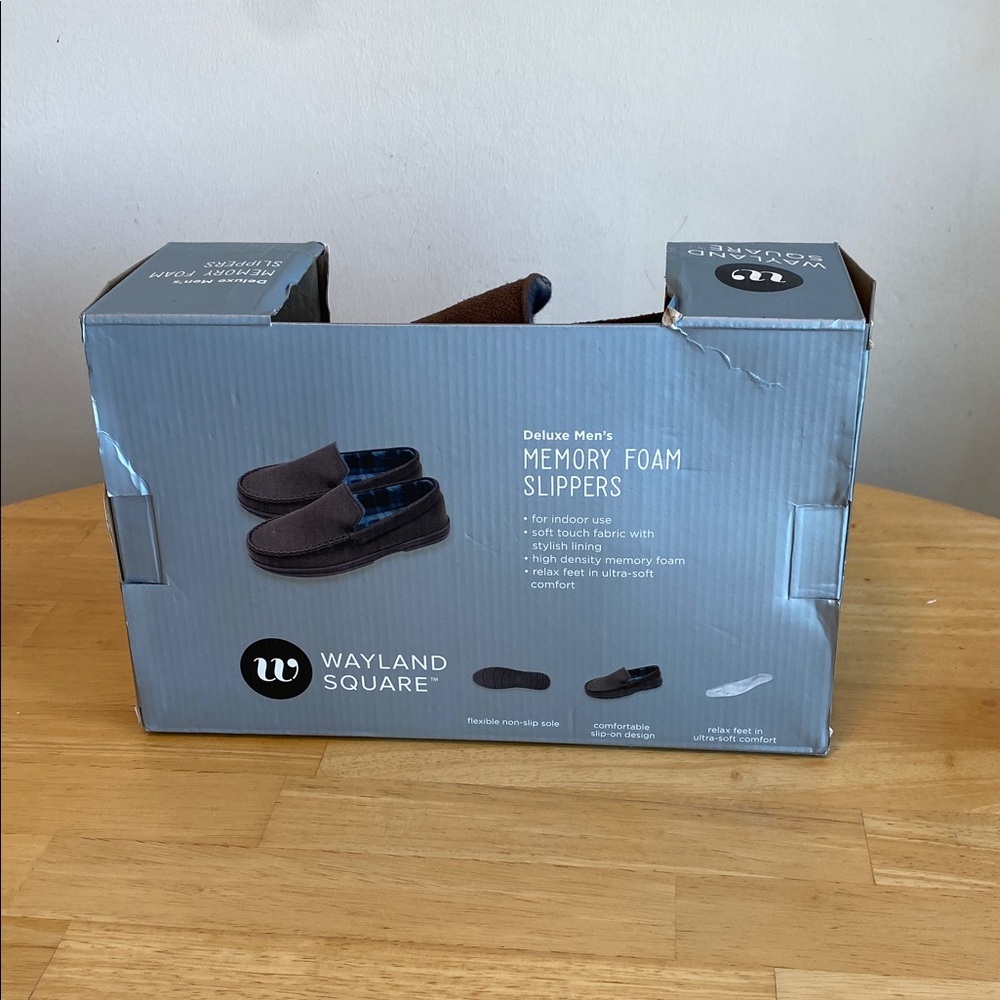 NWT Wayland Square Chocolate Brown Memory Foam Loafers Men’s 10-11 - Picture 2 of 4